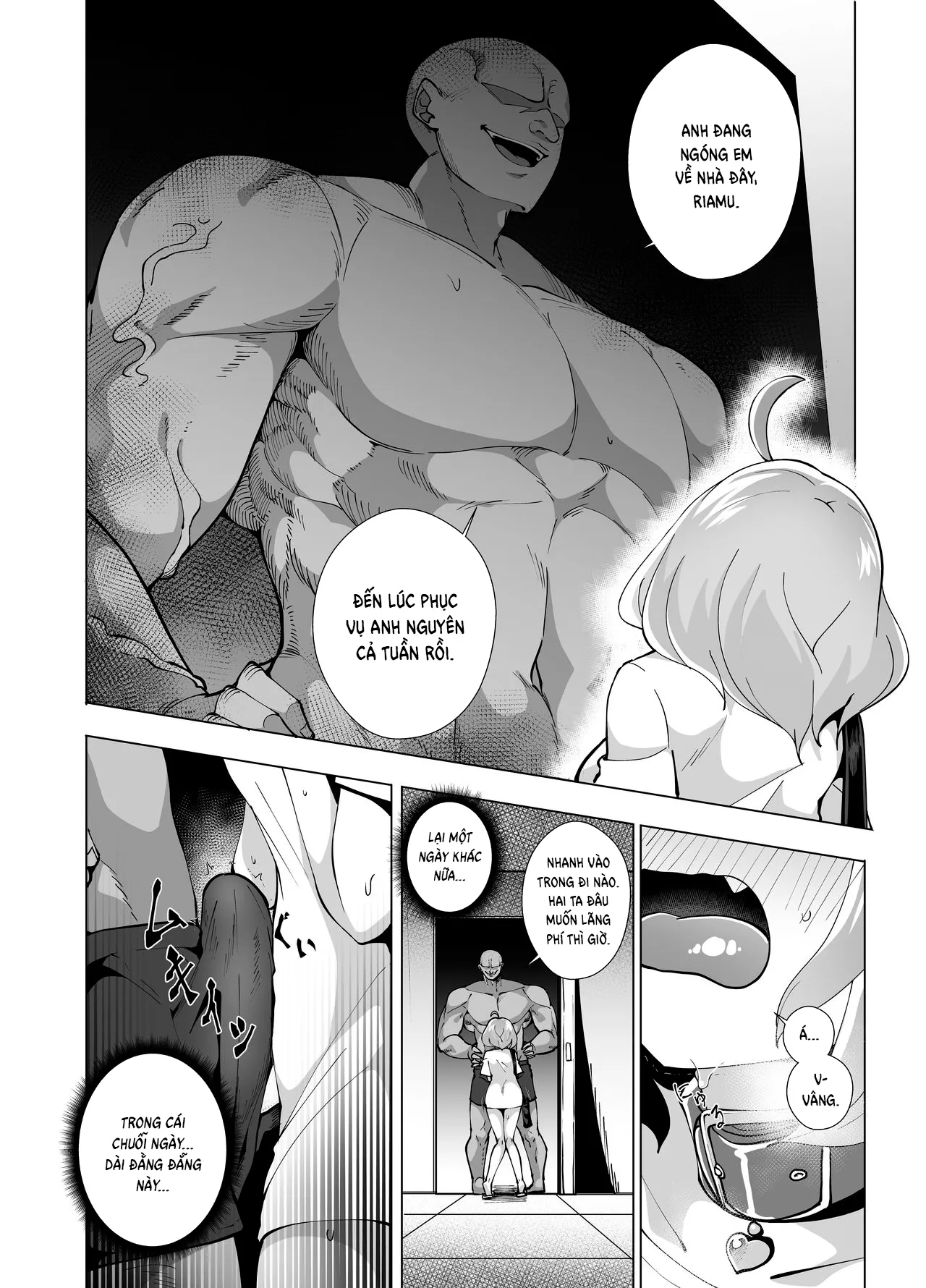 HentaiVN.net - Ảnh 6 - Khóa tập luyện cấp tốc [Riamu Shuumatsu Rental Service] - Chap 1