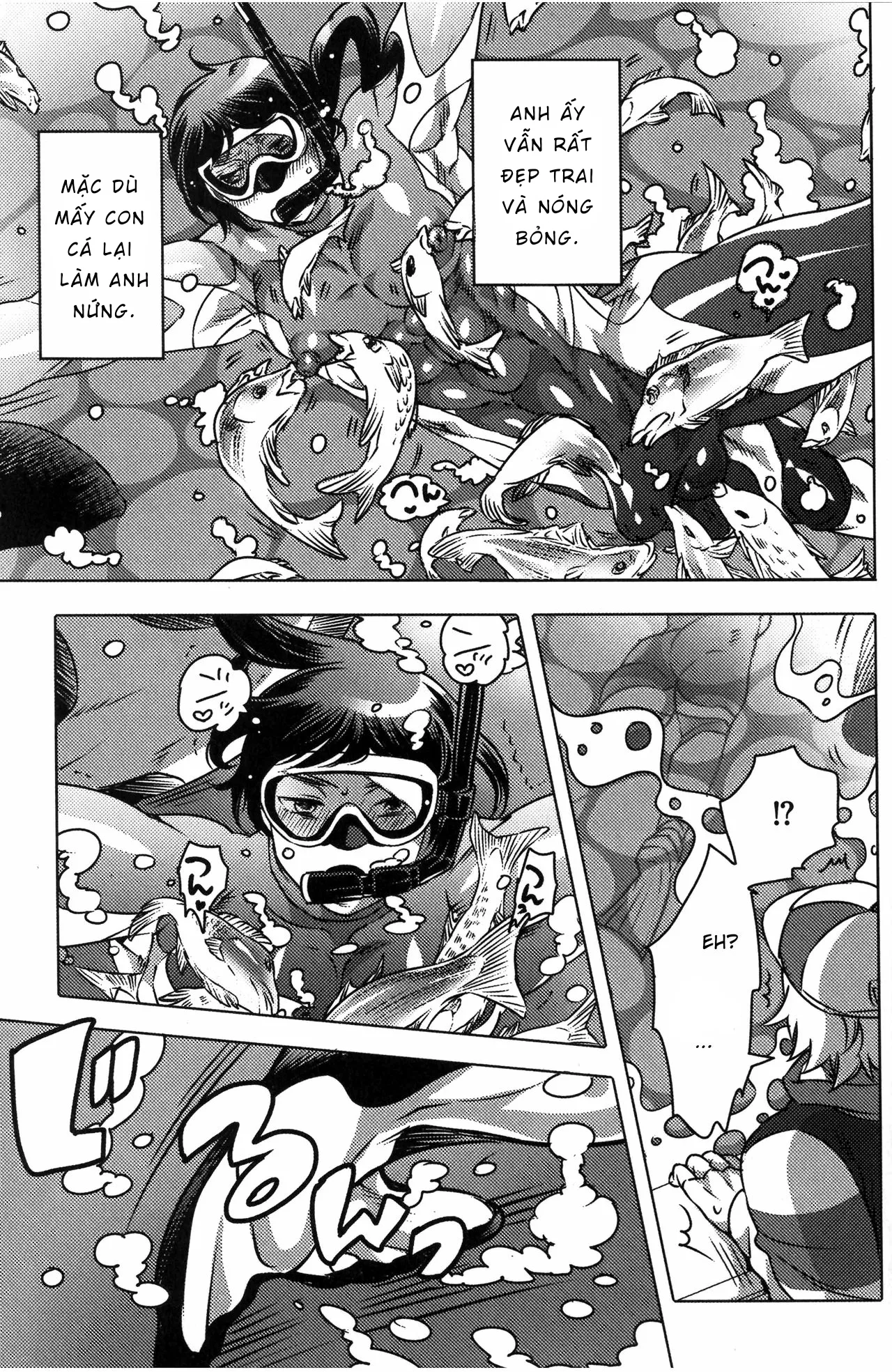 HentaiVN.net - Ảnh 20 - Ryoushi no Kimagure Sakanaryouri ~Howaitososu wo soete~ - Chap 1