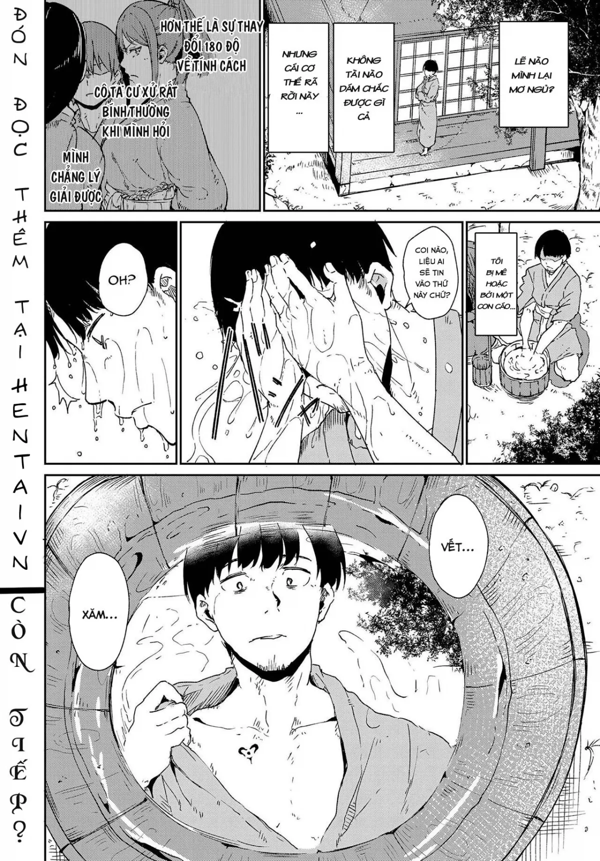 HentaiVN.net - Ảnh 26 - Qua Đêm Ở Ngôi Làng Kì Quái [Yamitsuki Mura Daiichiya] - Chap 1
