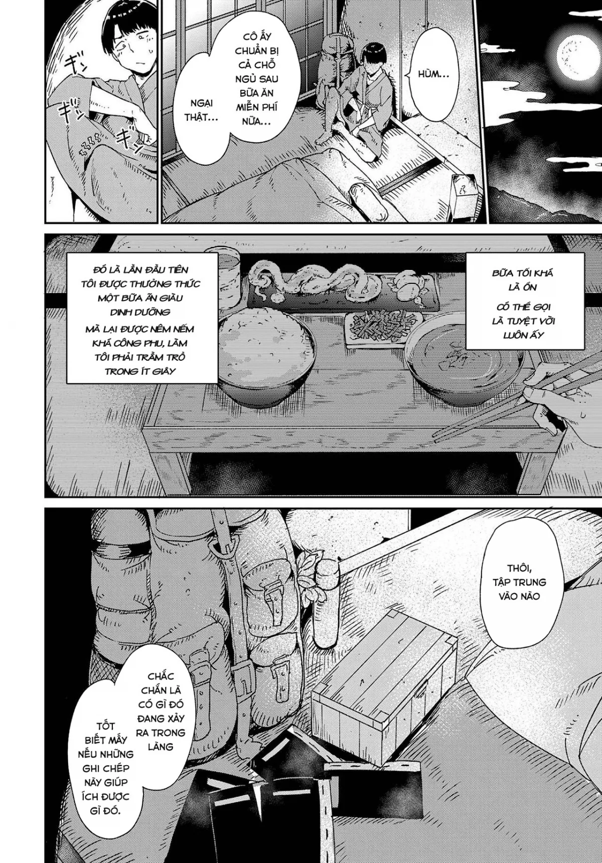 HentaiVN.net - Ảnh 6 - Qua Đêm Ở Ngôi Làng Kì Quái [Yamitsuki Mura Daiichiya] - Chap 1