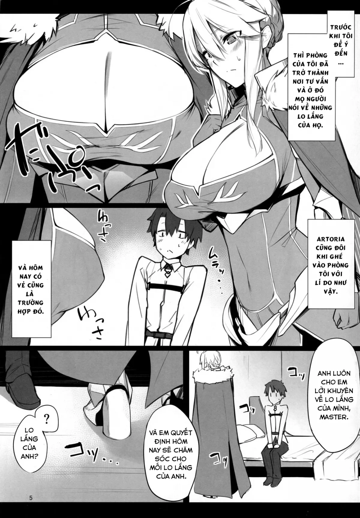 HentaiVN.net - Ảnh 5 - Kishiou-sama no Inyoku Kaihoushitsu (Fate/Grand Order) - Chap 1