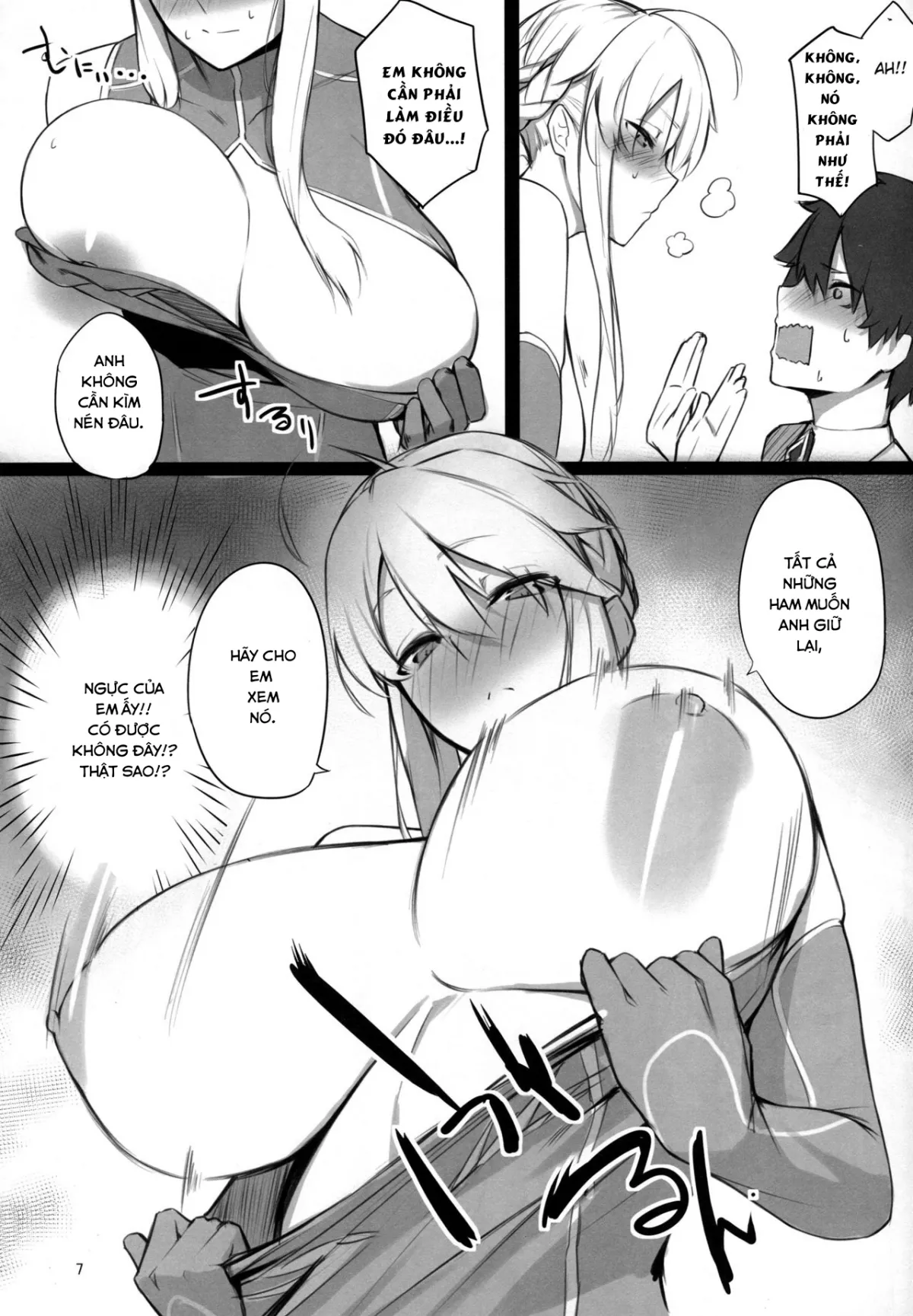 HentaiVN.net - Ảnh 7 - Kishiou-sama no Inyoku Kaihoushitsu (Fate/Grand Order) - Chap 1