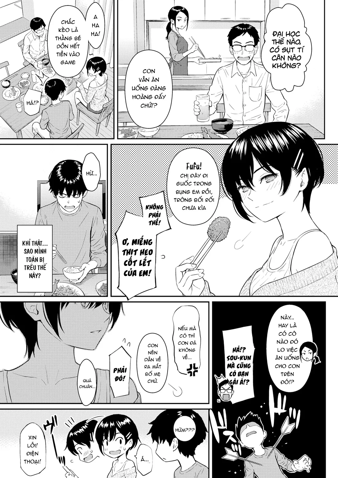 HentaiVN.net - Ảnh 5 - Bye-Bye Sister - Chap 1