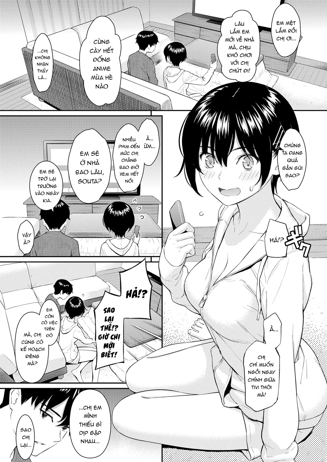 HentaiVN.net - Ảnh 7 - Bye-Bye Sister - Chap 1