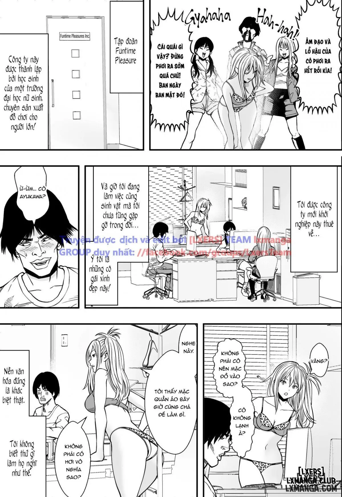 HentaiVN.net - Ảnh 7 - Getting Busy With Business Gyarus - Chap 1