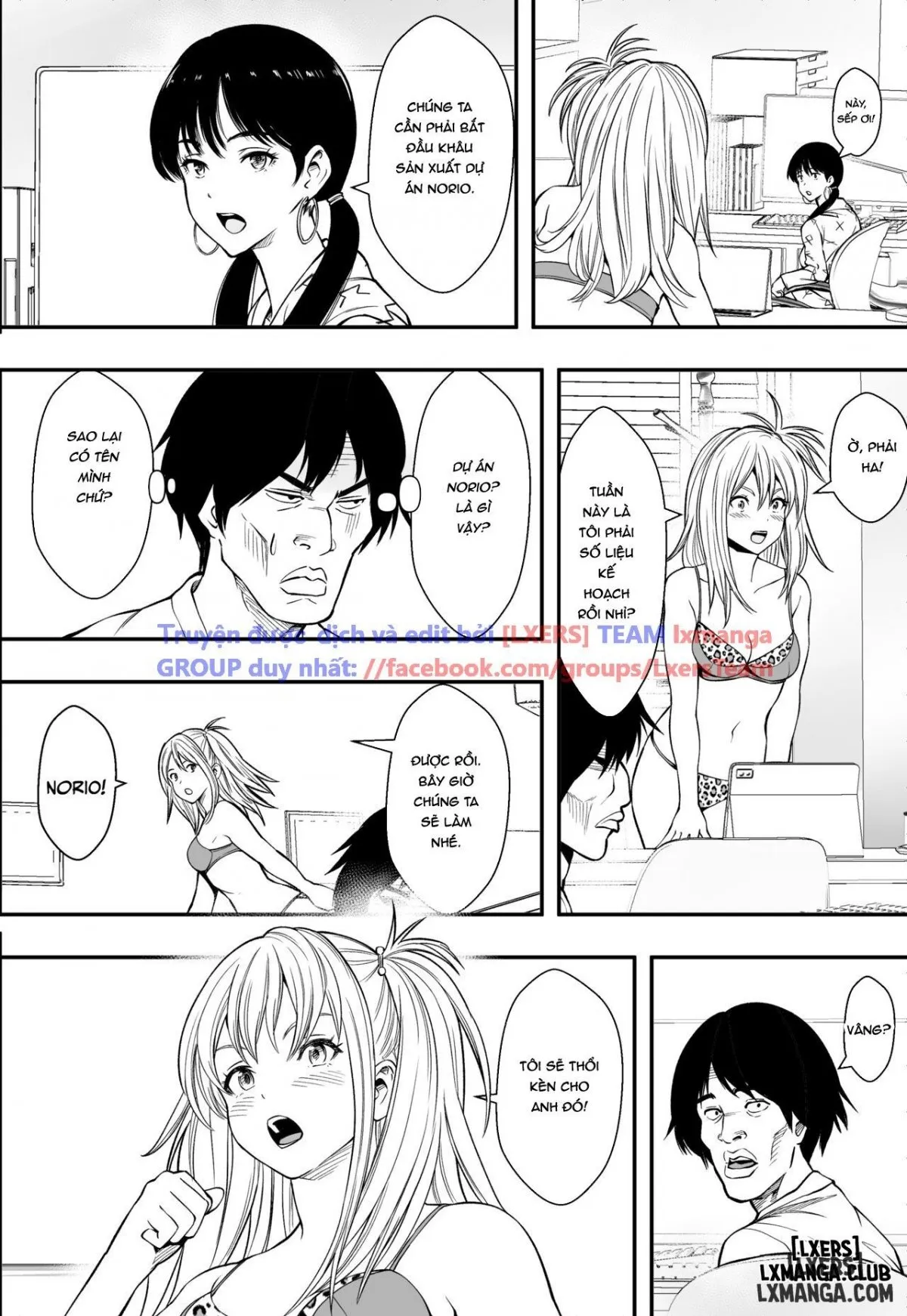 HentaiVN.net - Ảnh 8 - Getting Busy With Business Gyarus - Chap 1