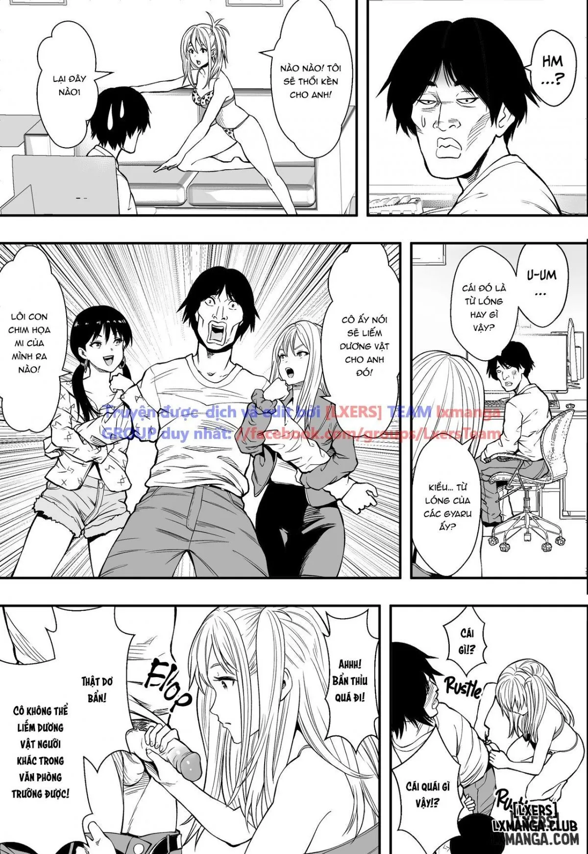HentaiVN.net - Ảnh 9 - Getting Busy With Business Gyarus - Chap 1