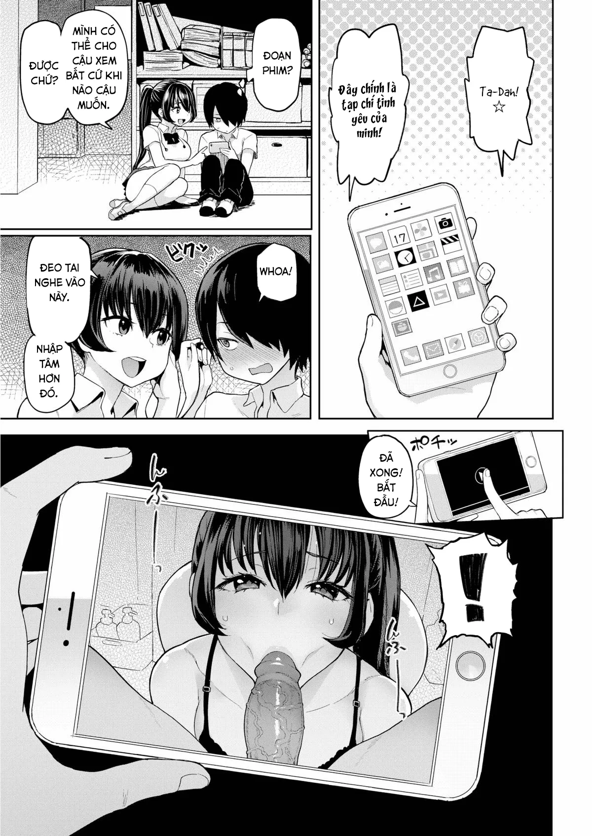 HentaiVN.net - Ảnh 6 - Nonoka's erotic side [Nonoka's erotic side] - Chap 1