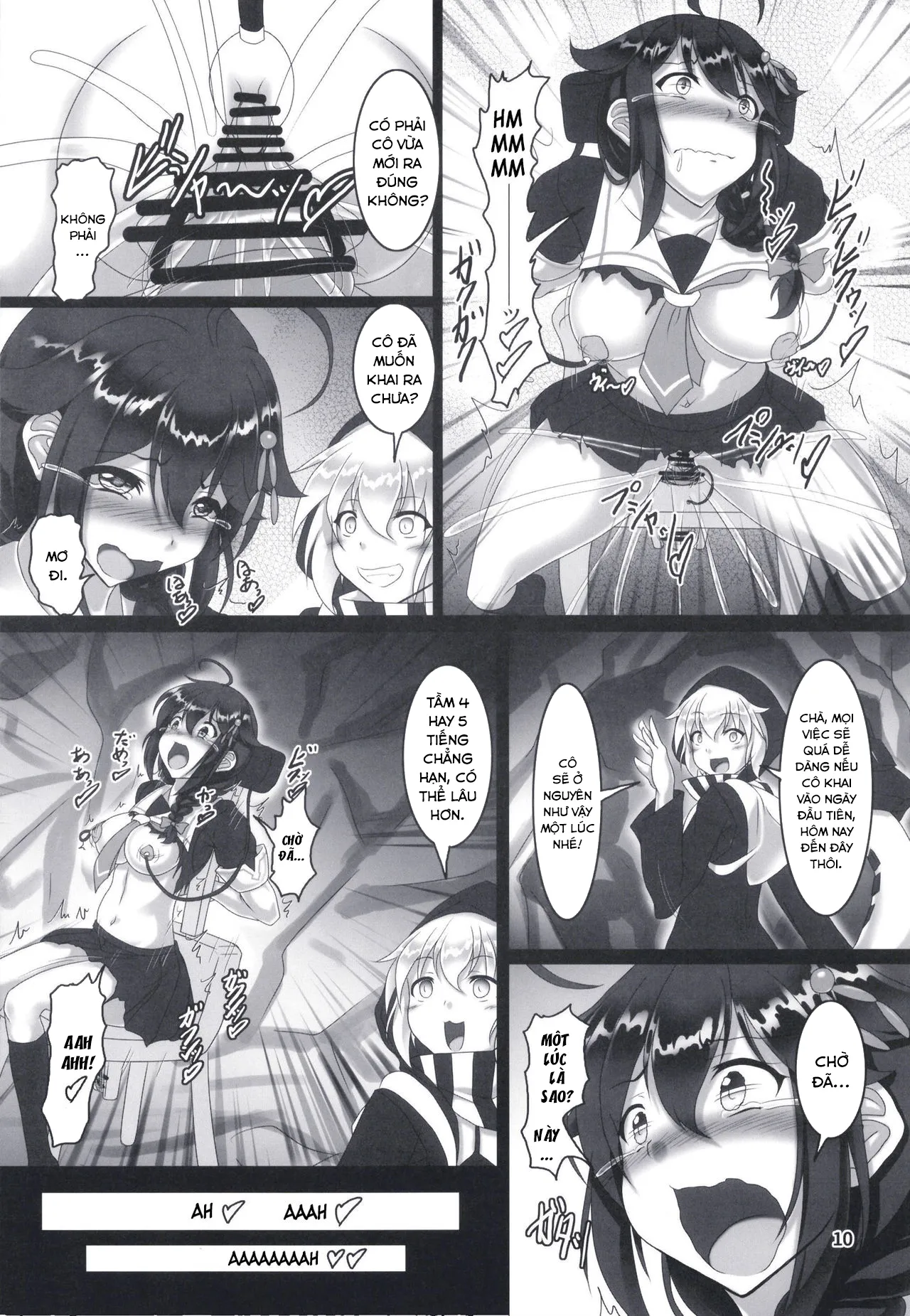 HentaiVN.net - Ảnh 10 - Shigure Kikaishiki Jinmon (Kantai Collection -KanColle-) - Chap 1