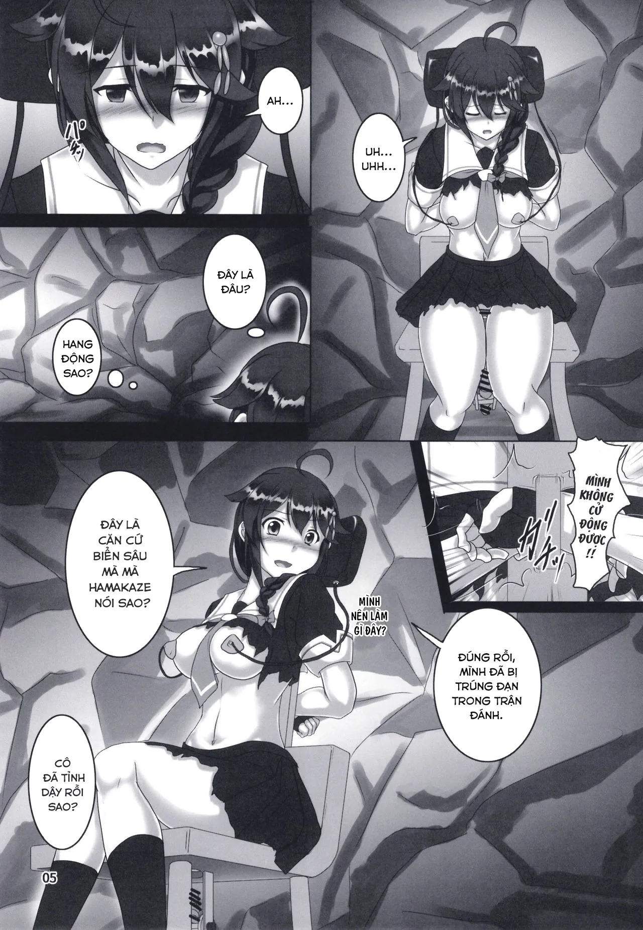 HentaiVN.net - Ảnh 5 - Shigure Kikaishiki Jinmon (Kantai Collection -KanColle-) - Chap 1