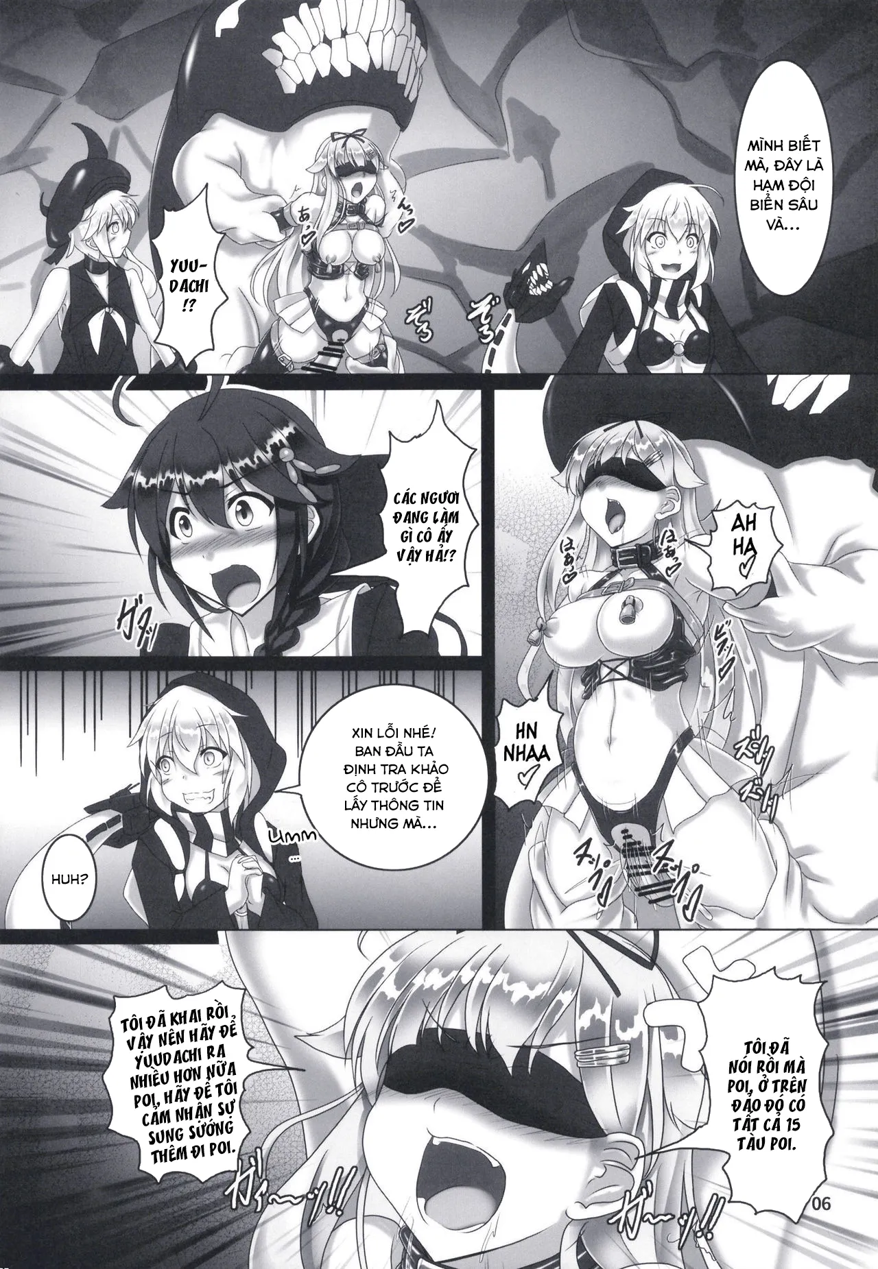 HentaiVN.net - Ảnh 6 - Shigure Kikaishiki Jinmon (Kantai Collection -KanColle-) - Chap 1