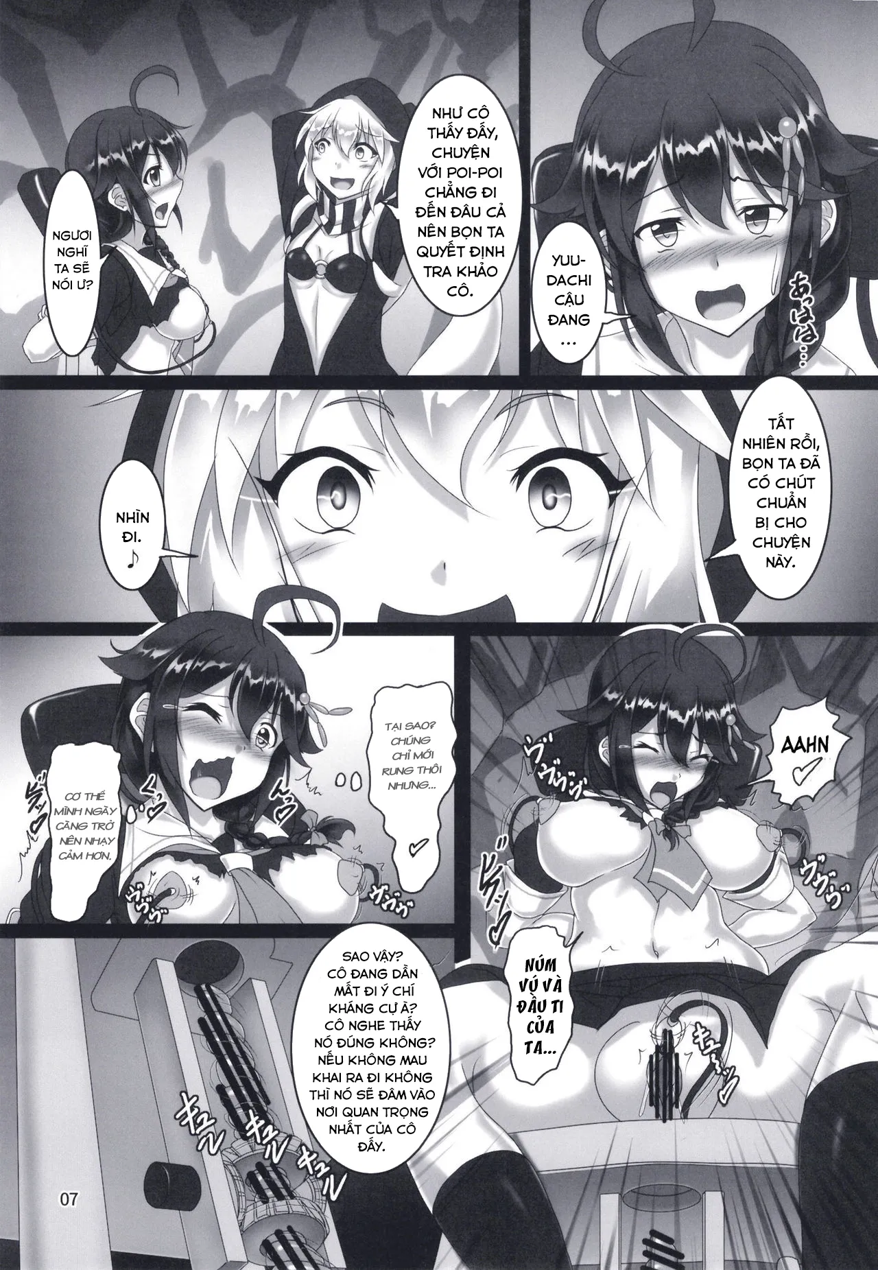 HentaiVN.net - Ảnh 7 - Shigure Kikaishiki Jinmon (Kantai Collection -KanColle-) - Chap 1