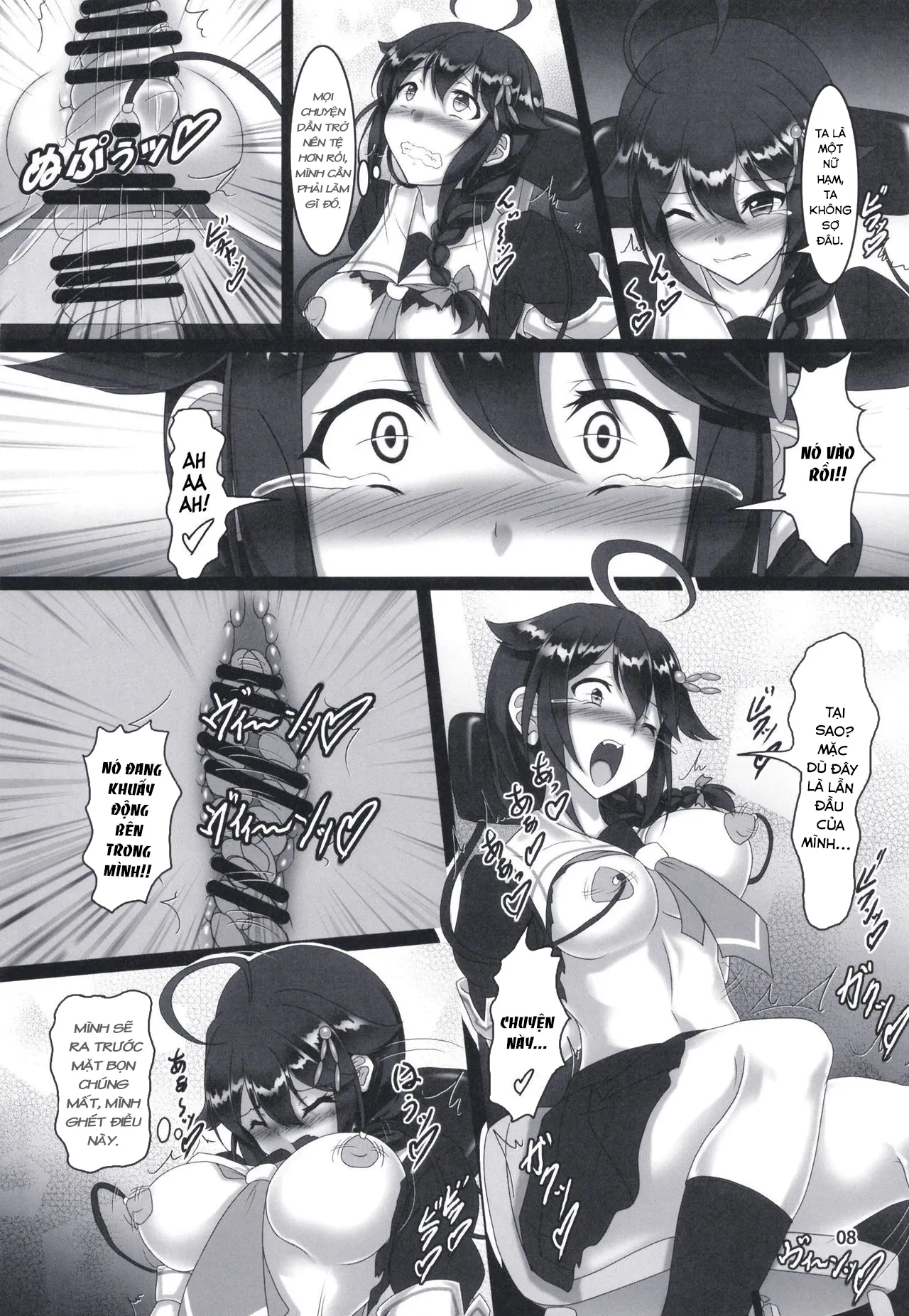HentaiVN.net - Ảnh 8 - Shigure Kikaishiki Jinmon (Kantai Collection -KanColle-) - Chap 1