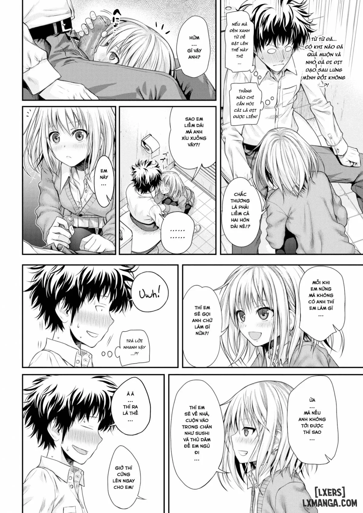 HentaiVN.net - Ảnh 14 - Dâm Cũng Vừa Phải Chứ Em?! [Koyori Report] - Chap 1