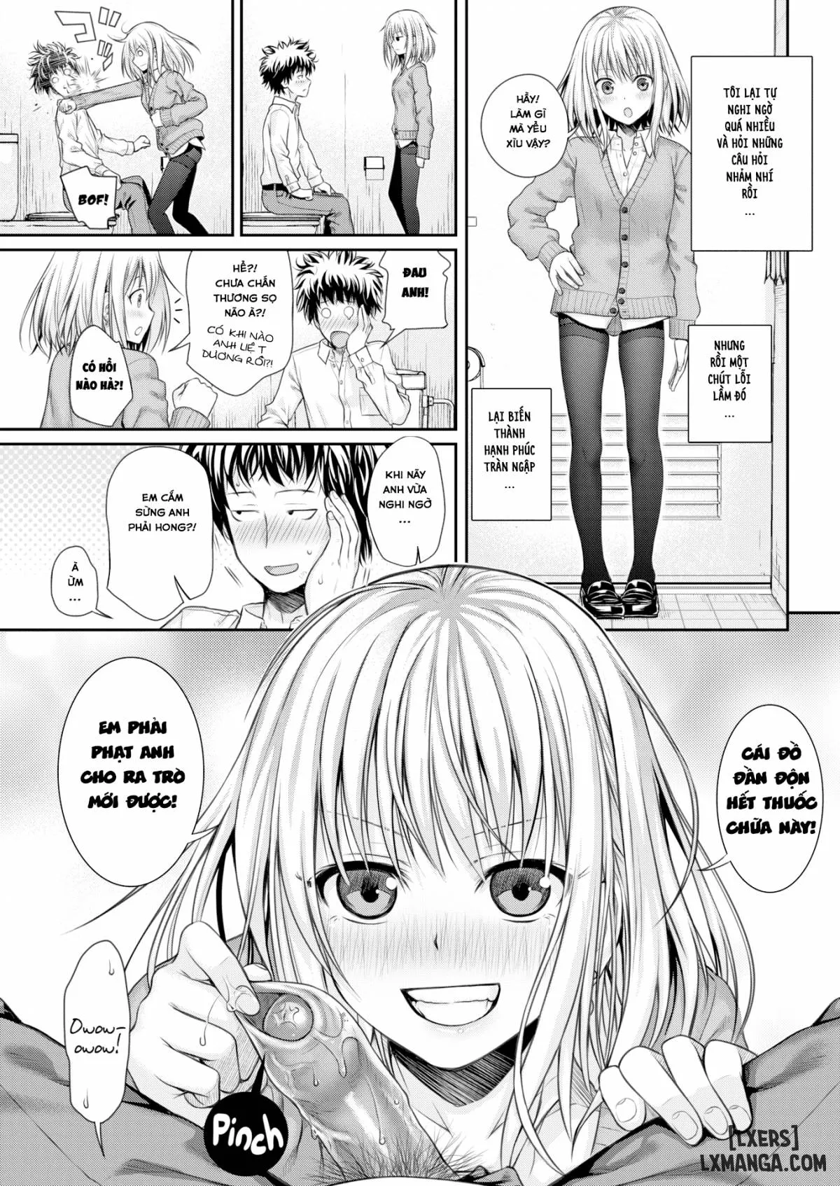 HentaiVN.net - Ảnh 15 - Dâm Cũng Vừa Phải Chứ Em?! [Koyori Report] - Chap 1