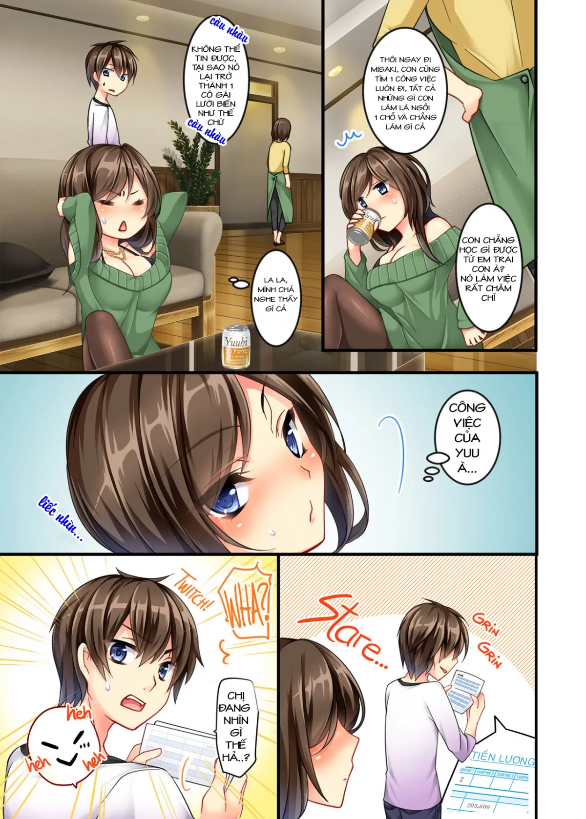 HentaiVN.net - Ảnh 4 - Uchi no Dame Ane ni Osowarete Tajitaji Nan desu ga!? - Chap 1