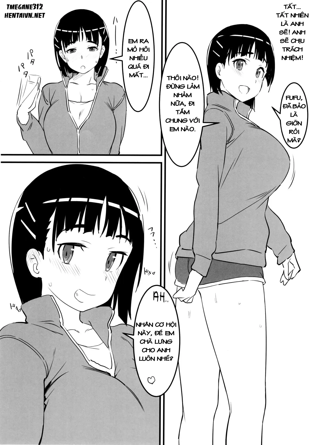 HentaiVN.net - Ảnh 21 - Suguha và ông chú đẹp zai~ [Suguha to Oji-san, Oji-san's visit to Suguha's bedroom] - Chap 2
