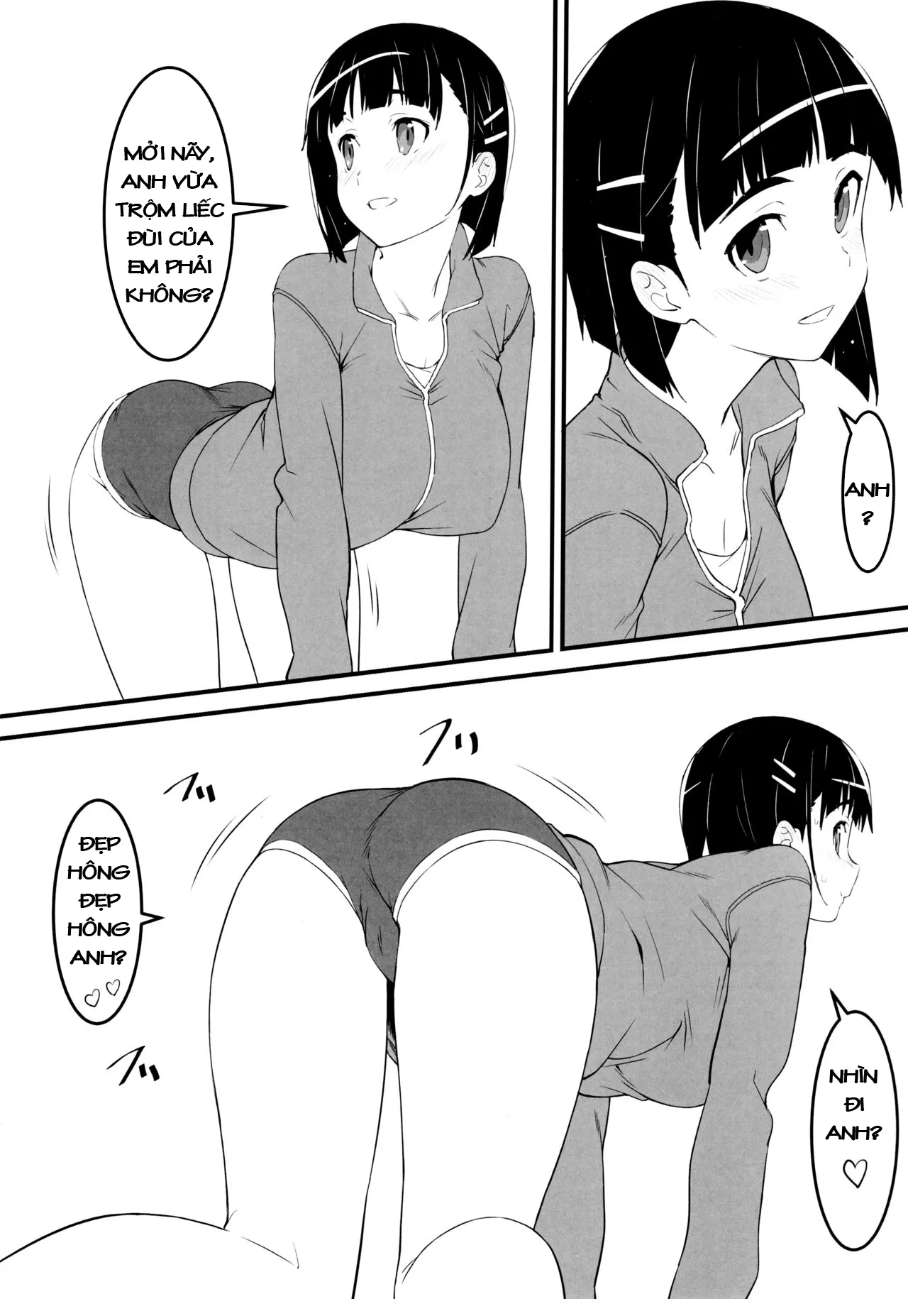 HentaiVN.net - Ảnh 9 - Suguha và ông chú đẹp zai~ [Suguha to Oji-san, Oji-san's visit to Suguha's bedroom] - Chap 2