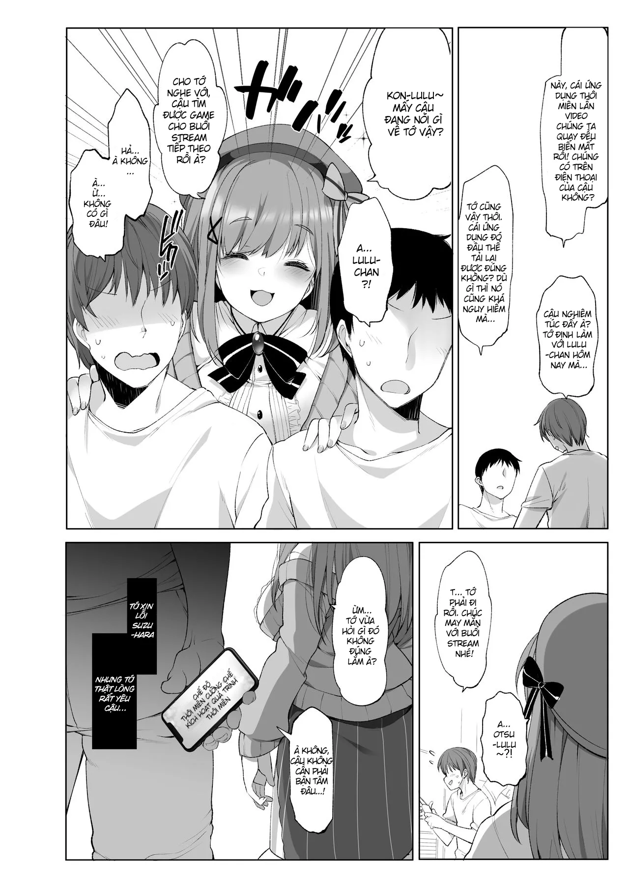 HentaiVN.net - Ảnh 26 - Suzuhara Lulu và ứng dụng bí ẩn [Suzuhara Lulu to Himitsu no Saimin Appli] - Chap 1