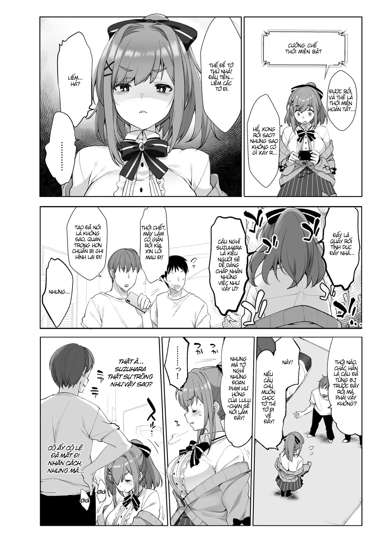 HentaiVN.net - Ảnh 5 - Suzuhara Lulu và ứng dụng bí ẩn [Suzuhara Lulu to Himitsu no Saimin Appli] - Chap 1