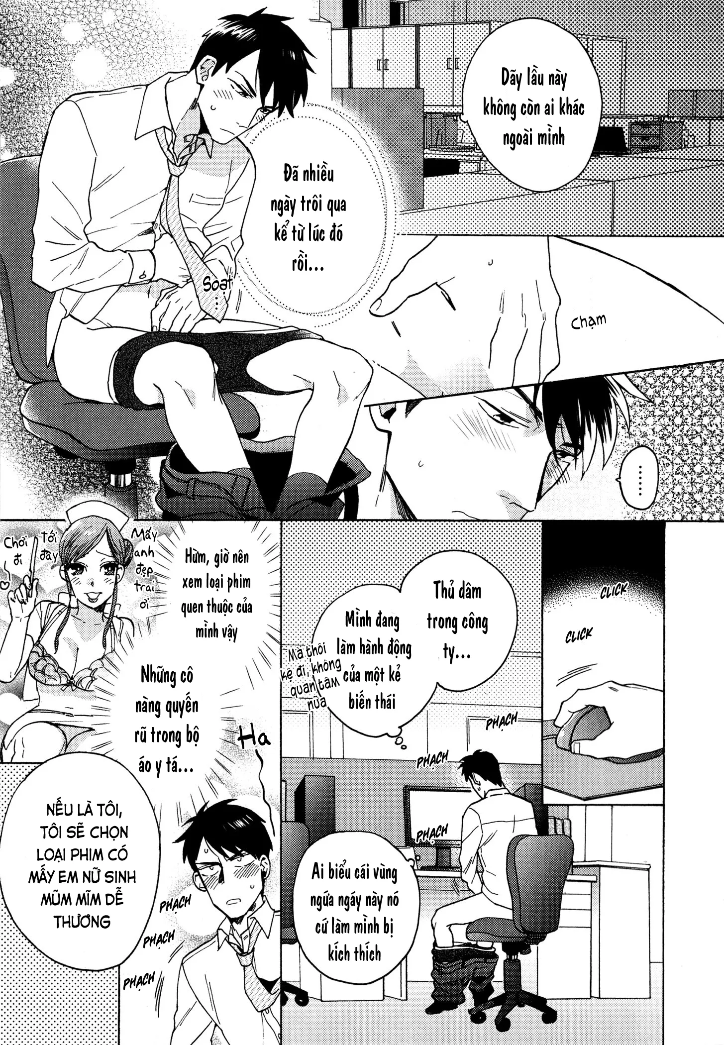 HentaiVN.net - Ảnh 16 - 4P! [Chuyện Tình Tay 4] - Chap 1