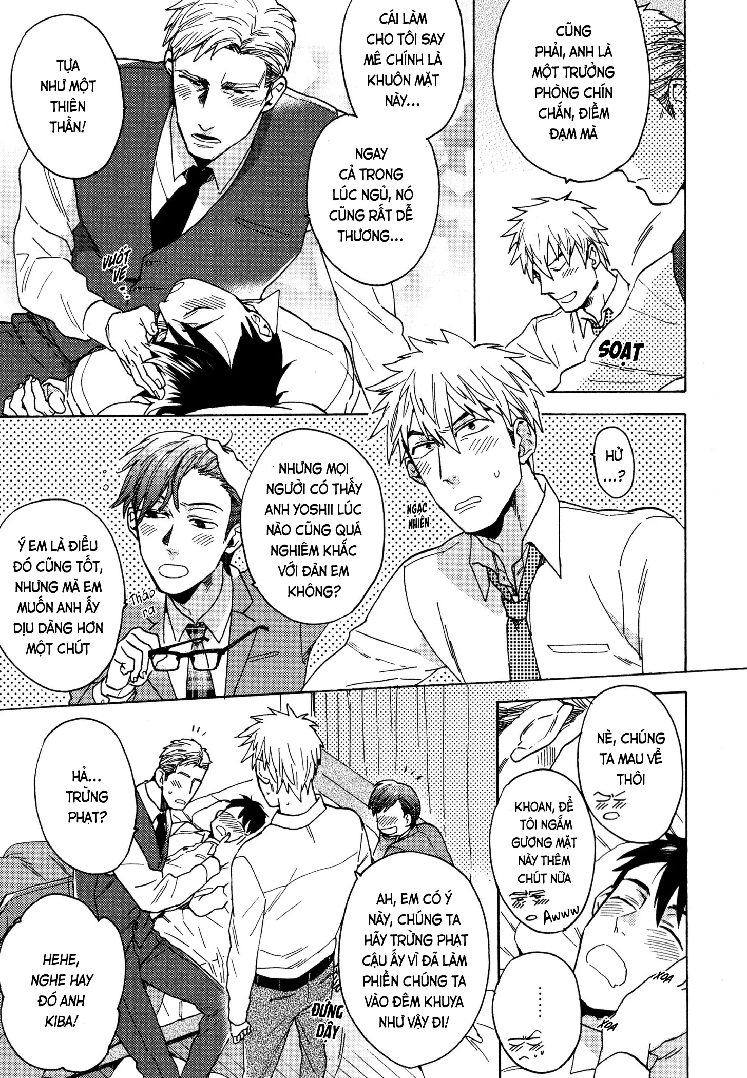 HentaiVN.net - Ảnh 20 - 4P! [Chuyện Tình Tay 4] - Chap 1