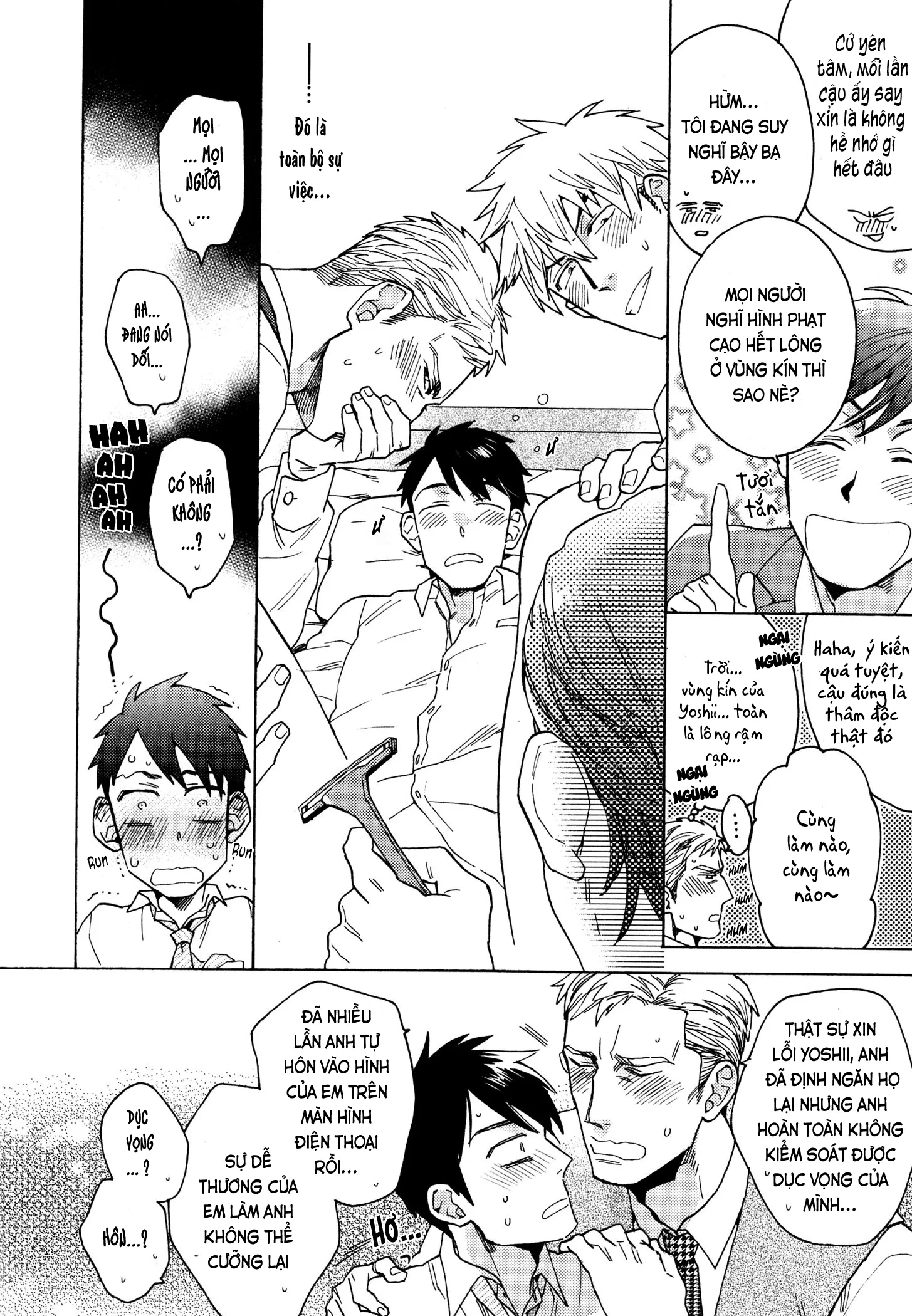 HentaiVN.net - Ảnh 21 - 4P! [Chuyện Tình Tay 4] - Chap 1