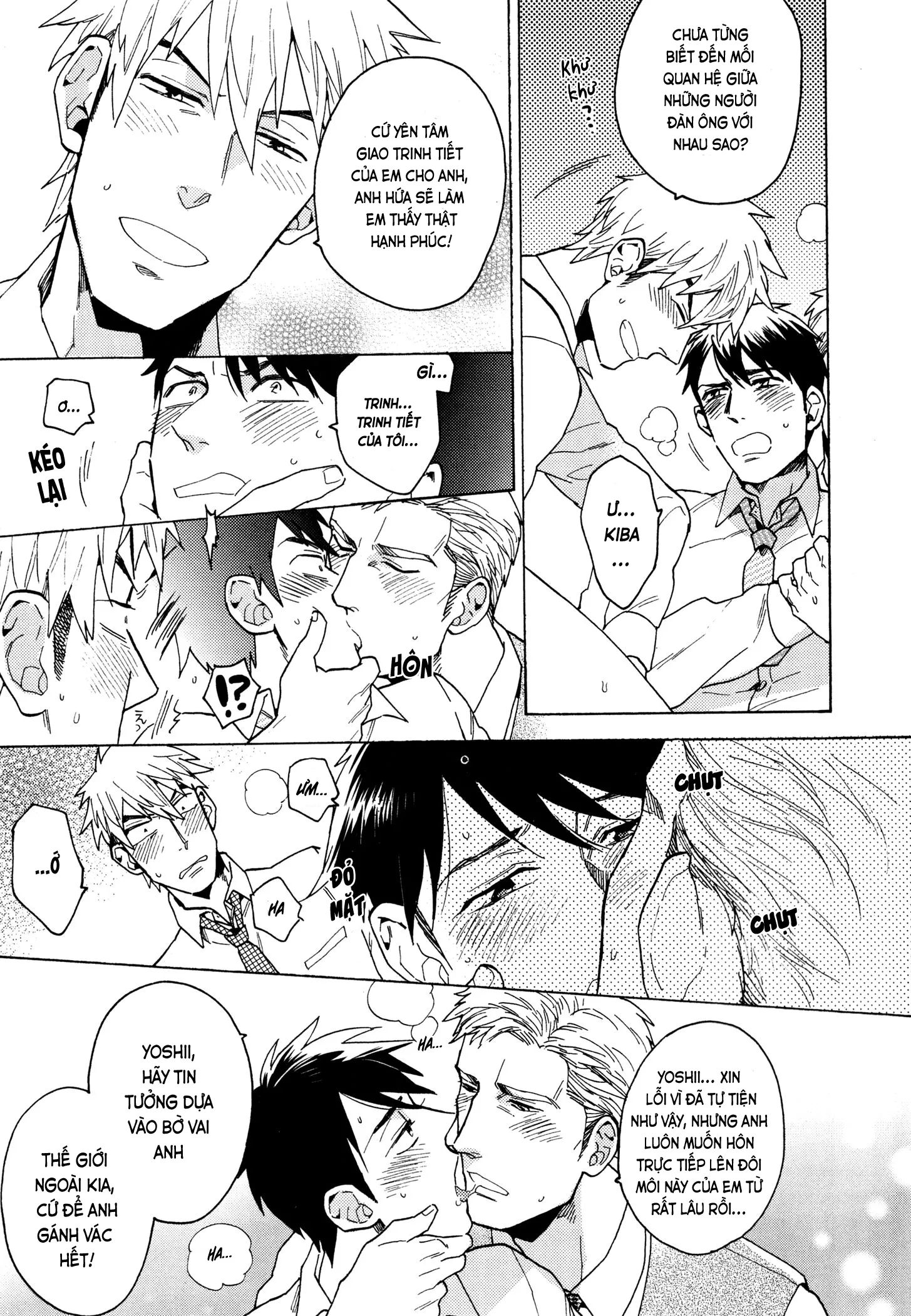 HentaiVN.net - Ảnh 24 - 4P! [Chuyện Tình Tay 4] - Chap 1
