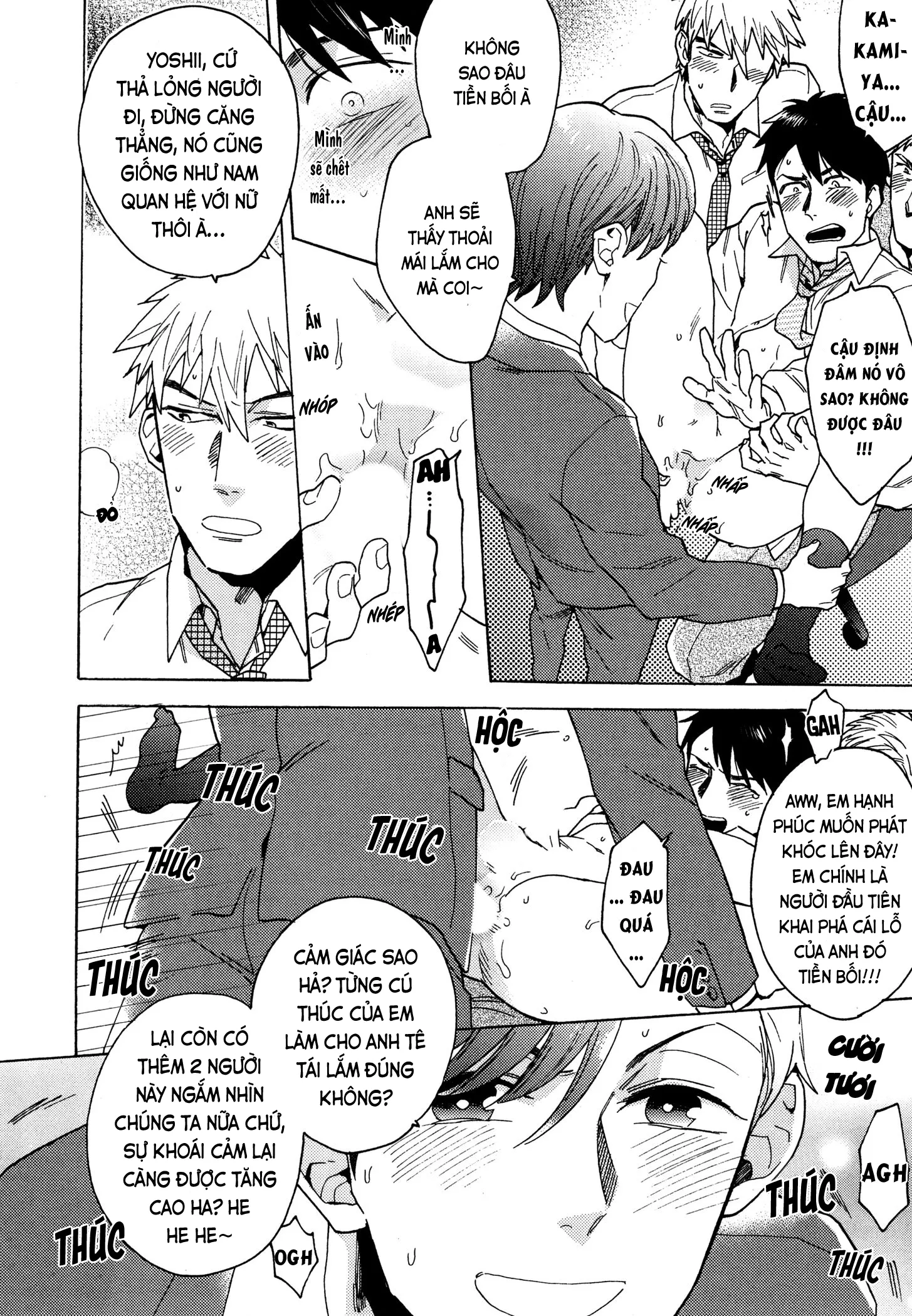 HentaiVN.net - Ảnh 27 - 4P! [Chuyện Tình Tay 4] - Chap 1