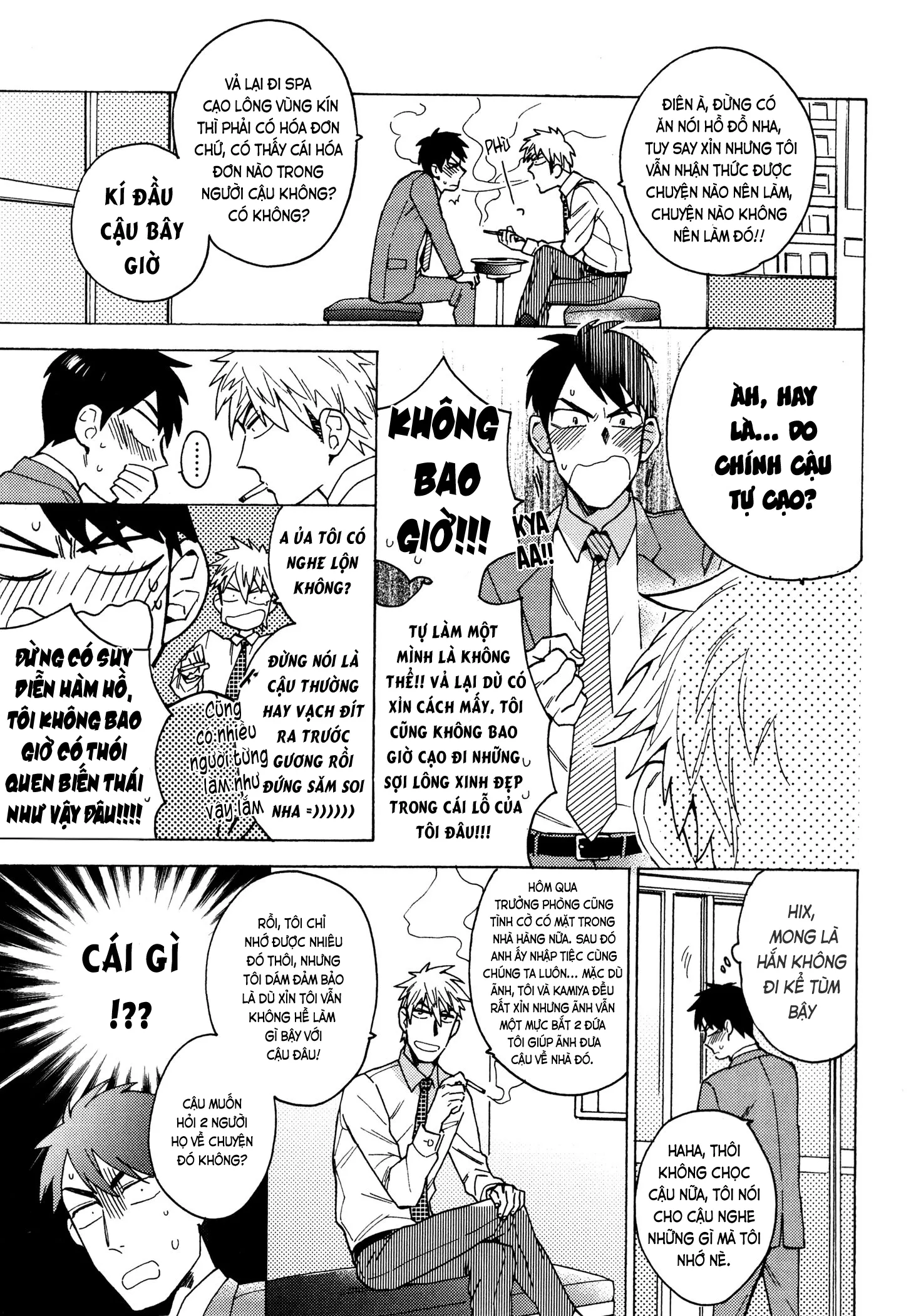HentaiVN.net - Ảnh 8 - 4P! [Chuyện Tình Tay 4] - Chap 1