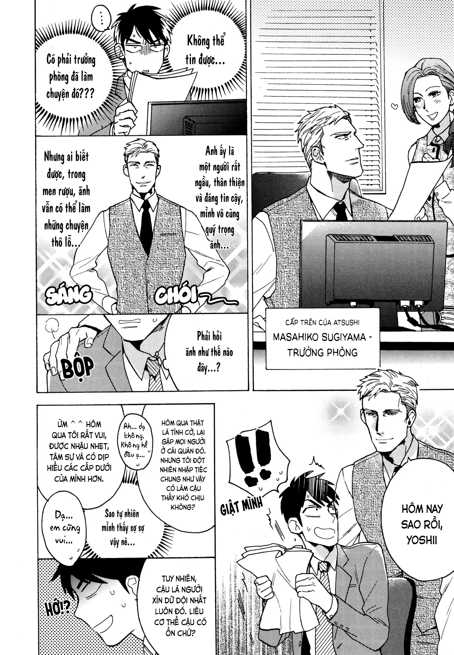 HentaiVN.net - Ảnh 9 - 4P! [Chuyện Tình Tay 4] - Chap 1