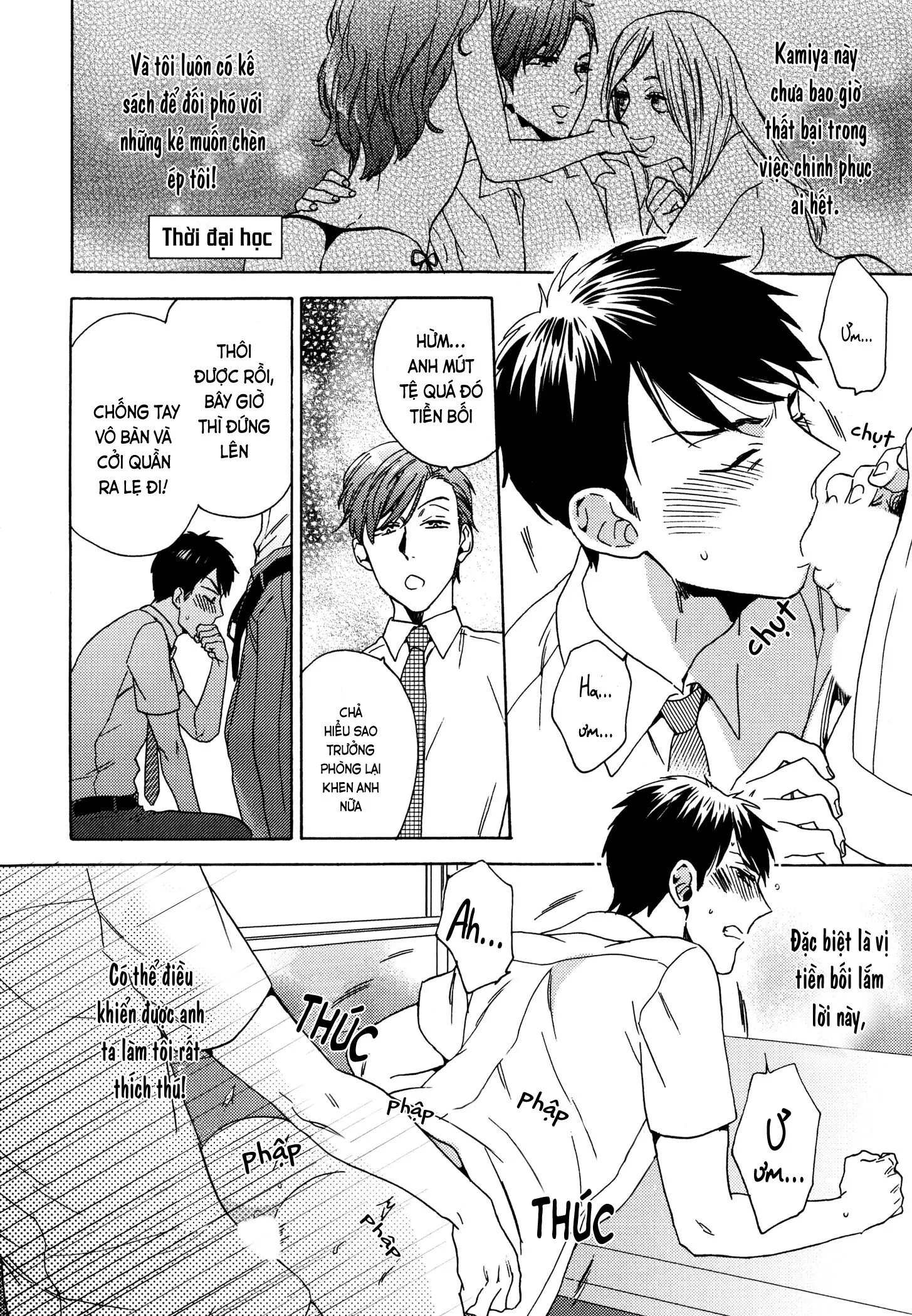 HentaiVN.net - Ảnh 16 - 4P! [Chuyện Tình Tay 4] - Chap 2
