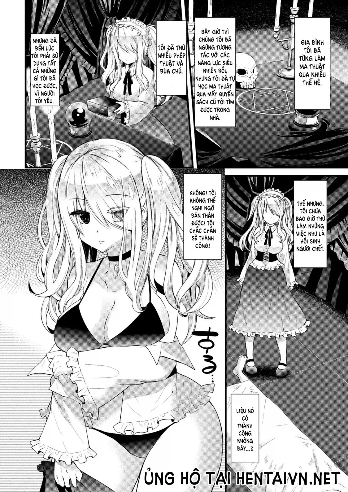 HentaiVN.net - Ảnh 3 - Kyouai Necromancer - Chap 1