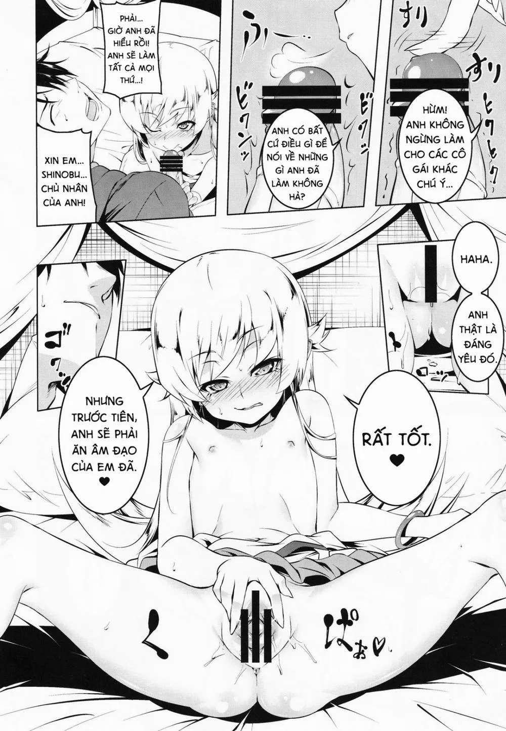 HentaiVN.net - Ảnh 10 - Loli Combi Ecchi Cat x Vamp (Bakemonogatari) - Chap 1