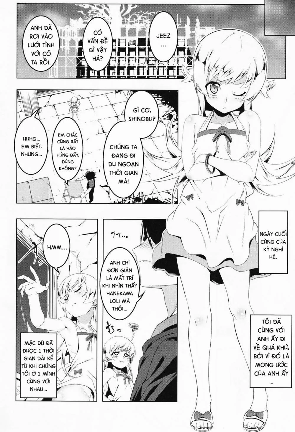 HentaiVN.net - Ảnh 4 - Loli Combi Ecchi Cat x Vamp (Bakemonogatari) - Chap 1