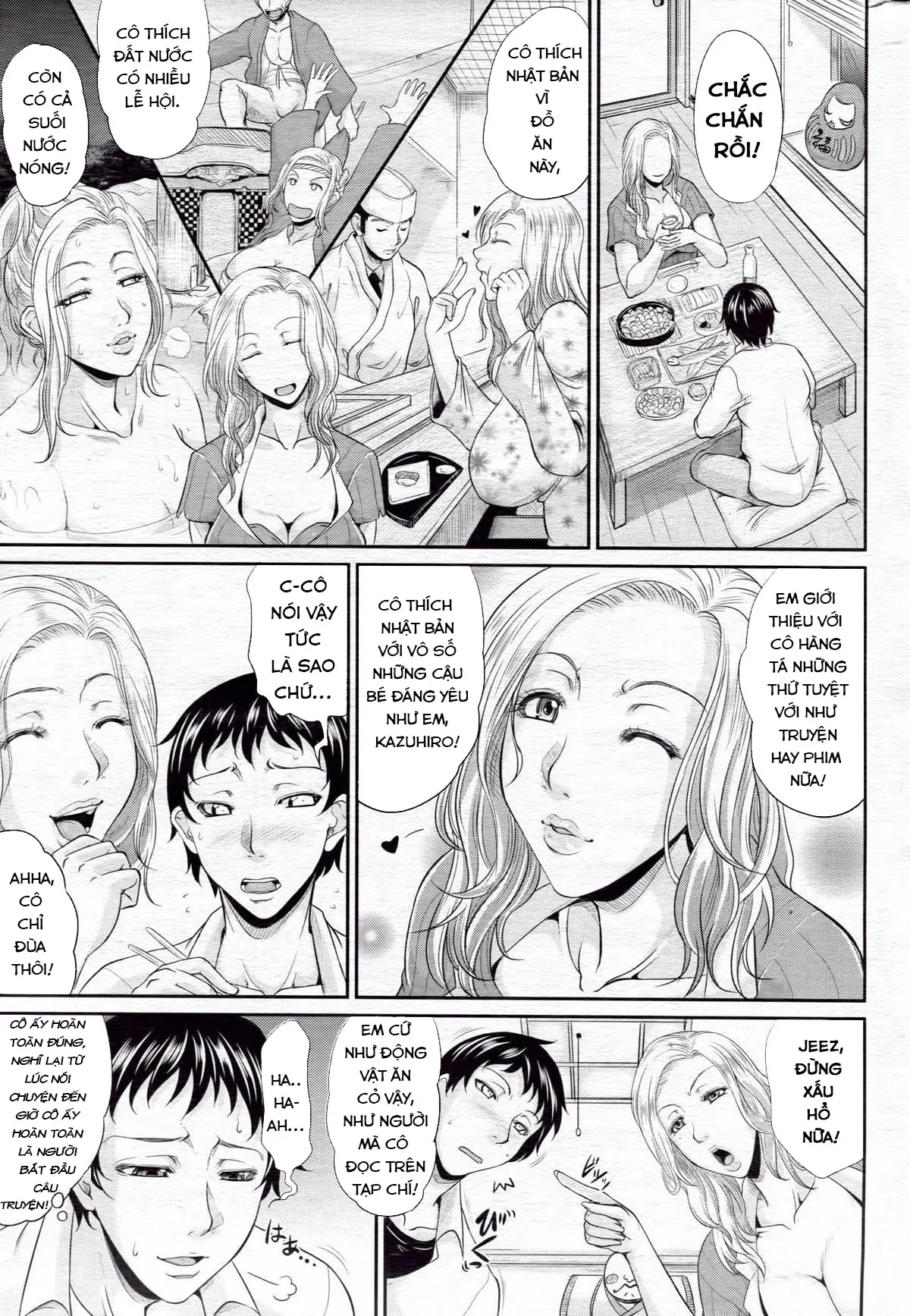 HentaiVN.net - Ảnh 5 - Blonde Bondage - Chap 1
