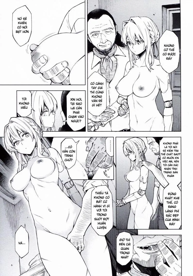 HentaiVN.net - Ảnh 8 - (I cannot) understand love. (Violet Evergarden) - Chap 1