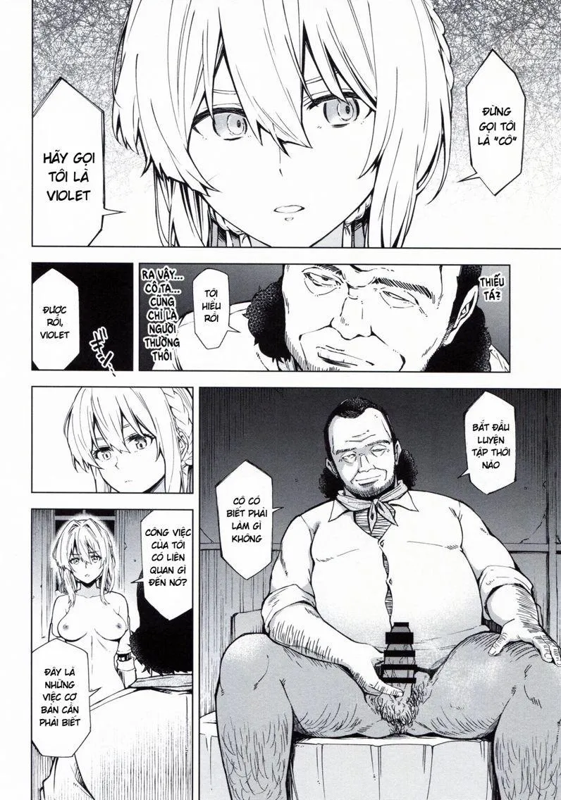 HentaiVN.net - Ảnh 9 - (I cannot) understand love. (Violet Evergarden) - Chap 1