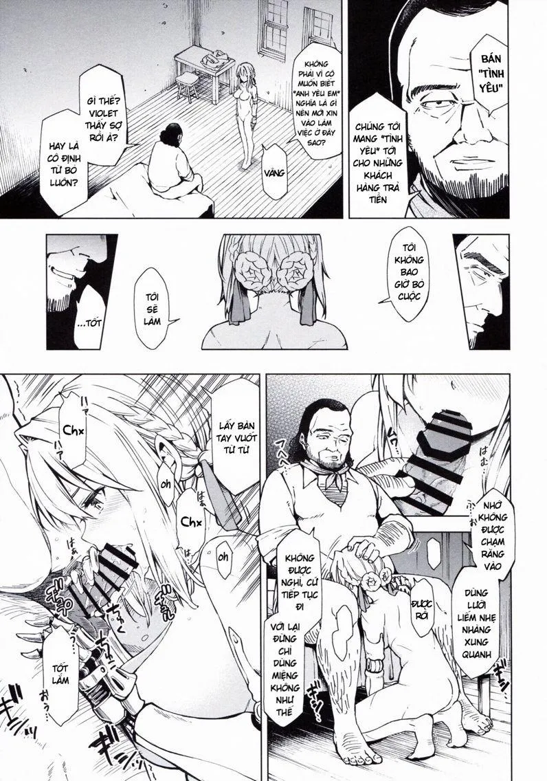 HentaiVN.net - Ảnh 10 - (I cannot) understand love. (Violet Evergarden) - Chap 1