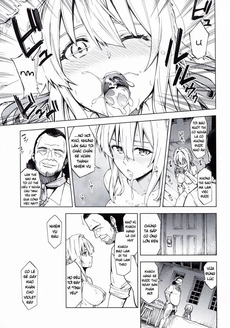 HentaiVN.net - Ảnh 12 - (I cannot) understand love. (Violet Evergarden) - Chap 1