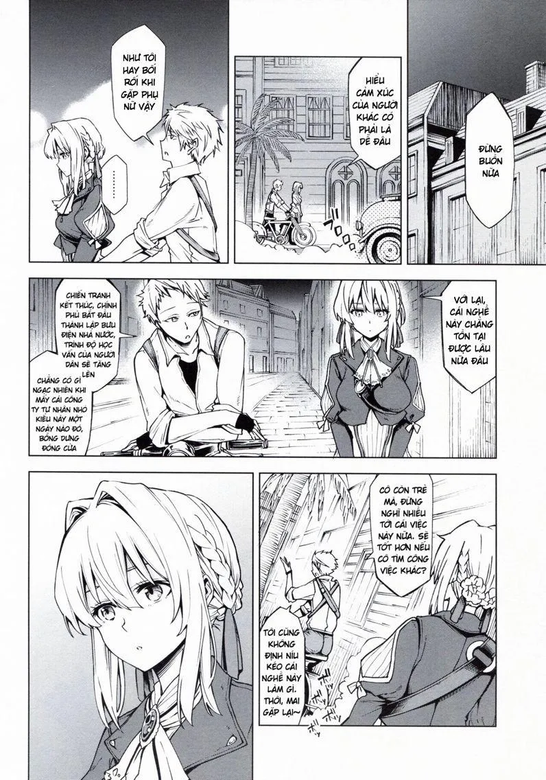 HentaiVN.net - Ảnh 3 - (I cannot) understand love. (Violet Evergarden) - Chap 1
