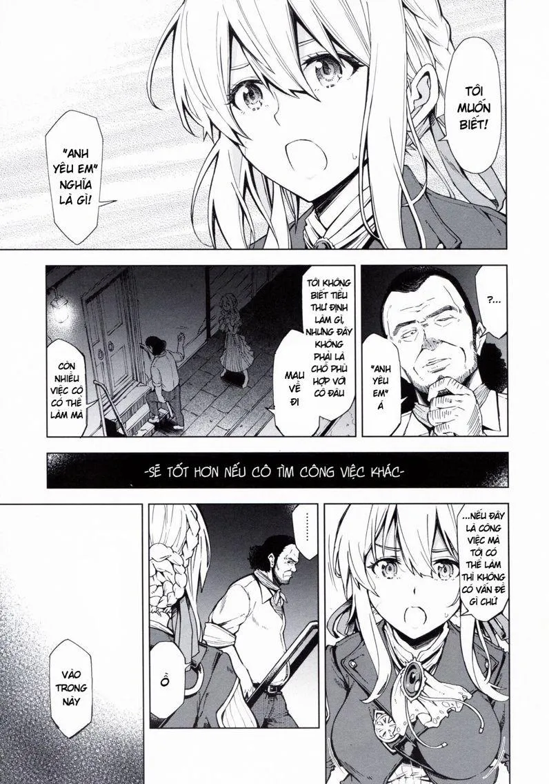 HentaiVN.net - Ảnh 6 - (I cannot) understand love. (Violet Evergarden) - Chap 1