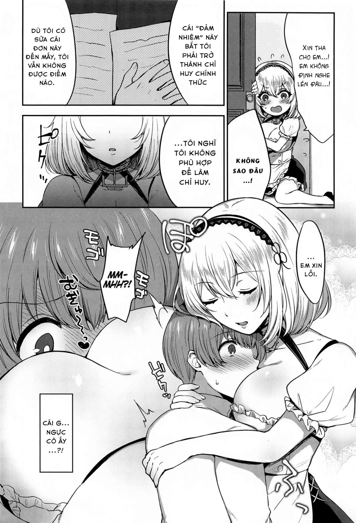 HentaiVN.net - Ảnh 3 - Ponkotsu Maid to OneShota Ecchi - Chap 1