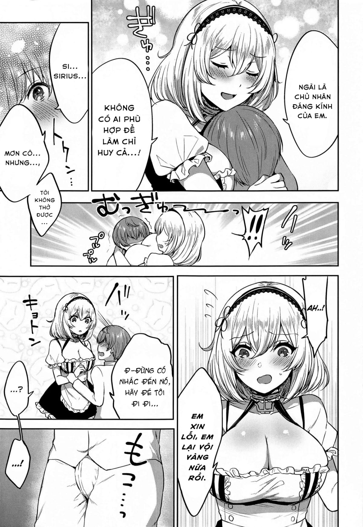 HentaiVN.net - Ảnh 4 - Ponkotsu Maid to OneShota Ecchi - Chap 1