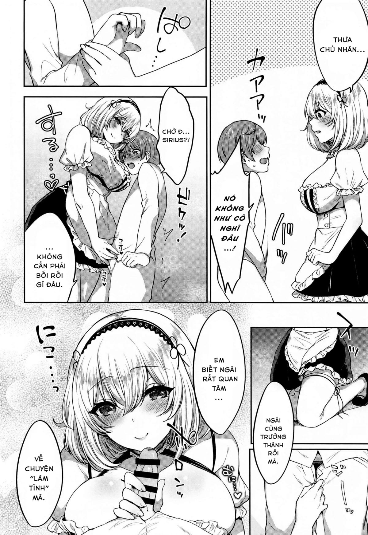 HentaiVN.net - Ảnh 5 - Ponkotsu Maid to OneShota Ecchi - Chap 1