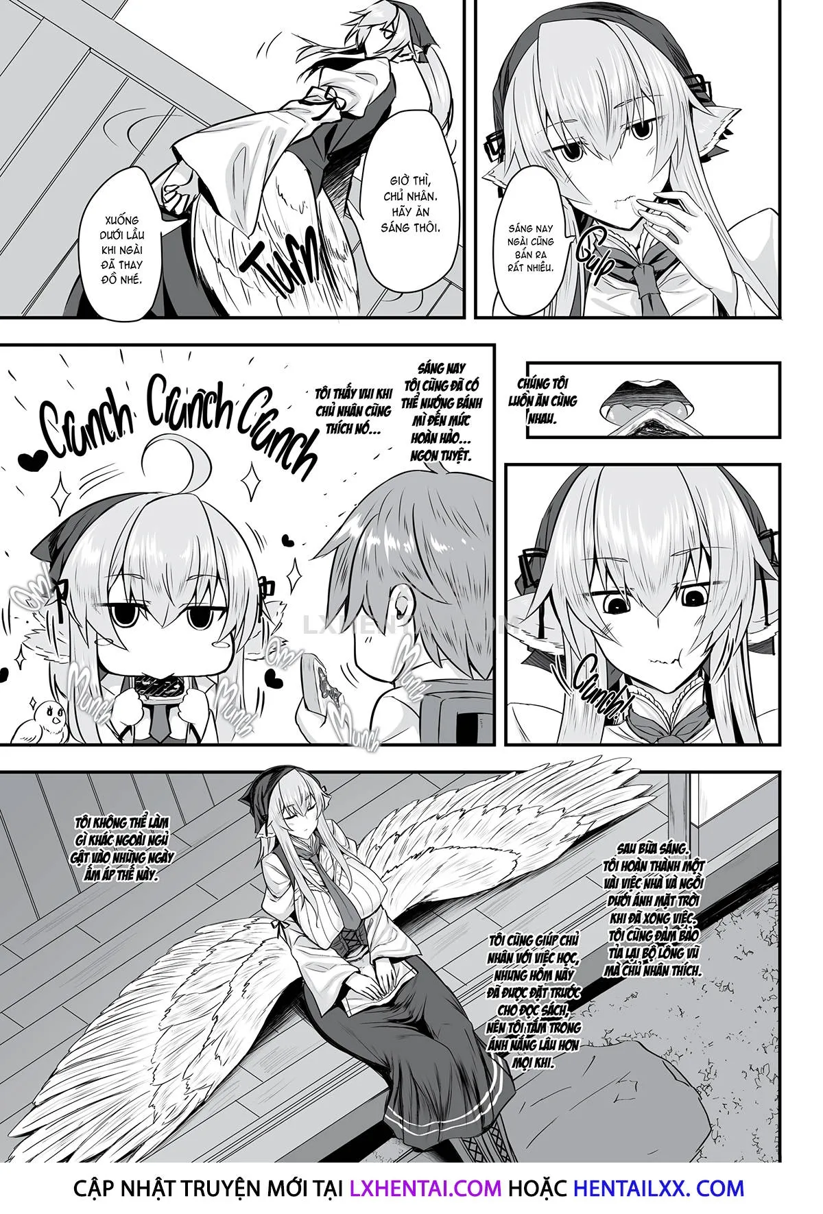 HentaiVN.net - Ảnh 11 - Feathery Maid Miss Yachiyo - Chap 1