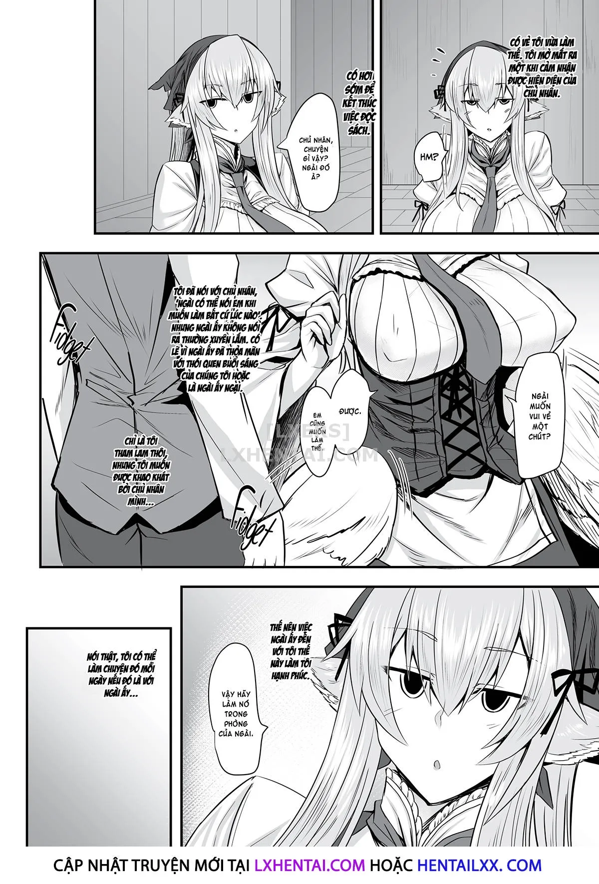 HentaiVN.net - Ảnh 12 - Feathery Maid Miss Yachiyo - Chap 1