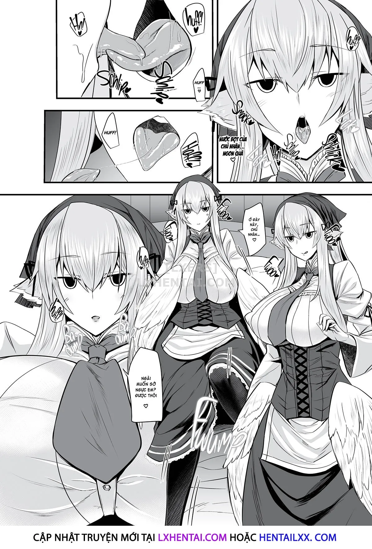HentaiVN.net - Ảnh 14 - Feathery Maid Miss Yachiyo - Chap 1
