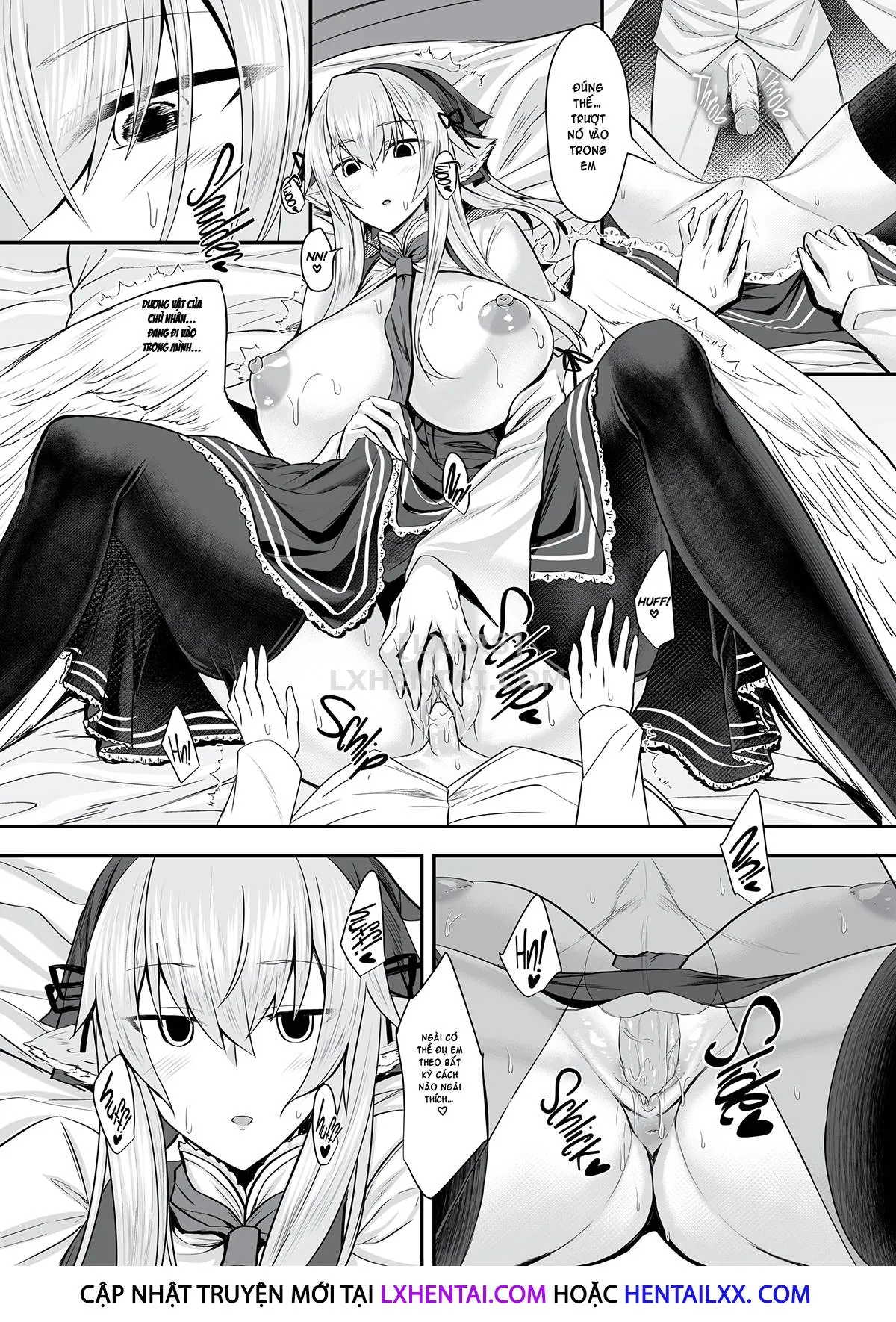 HentaiVN.net - Ảnh 23 - Feathery Maid Miss Yachiyo - Chap 1