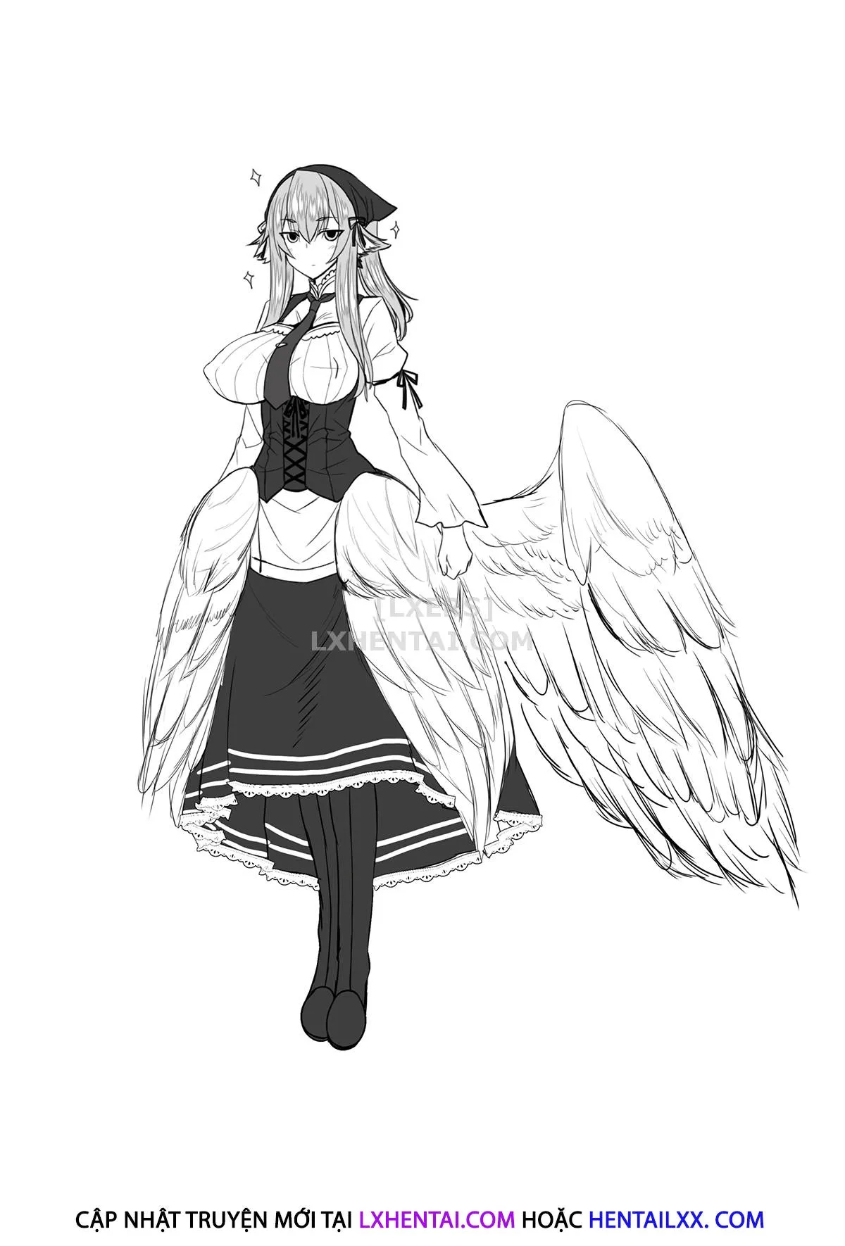 HentaiVN.net - Ảnh 31 - Feathery Maid Miss Yachiyo - Chap 1